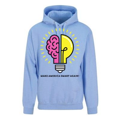 Make America Smart Again Science Brain Unisex Surf Hoodie