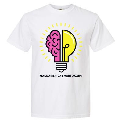 Make America Smart Again Science Brain Garment-Dyed Heavyweight T-Shirt