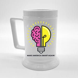 Make America Smart Again Science Brain Beer Stein