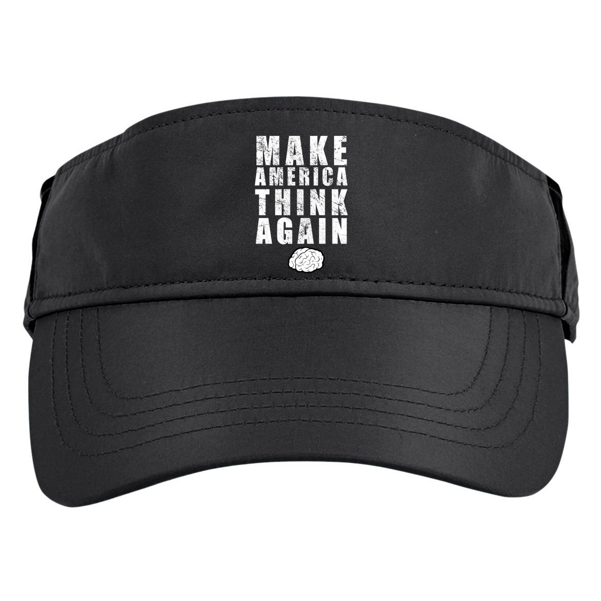 Make America Think Again Adult Drive Performance Visor