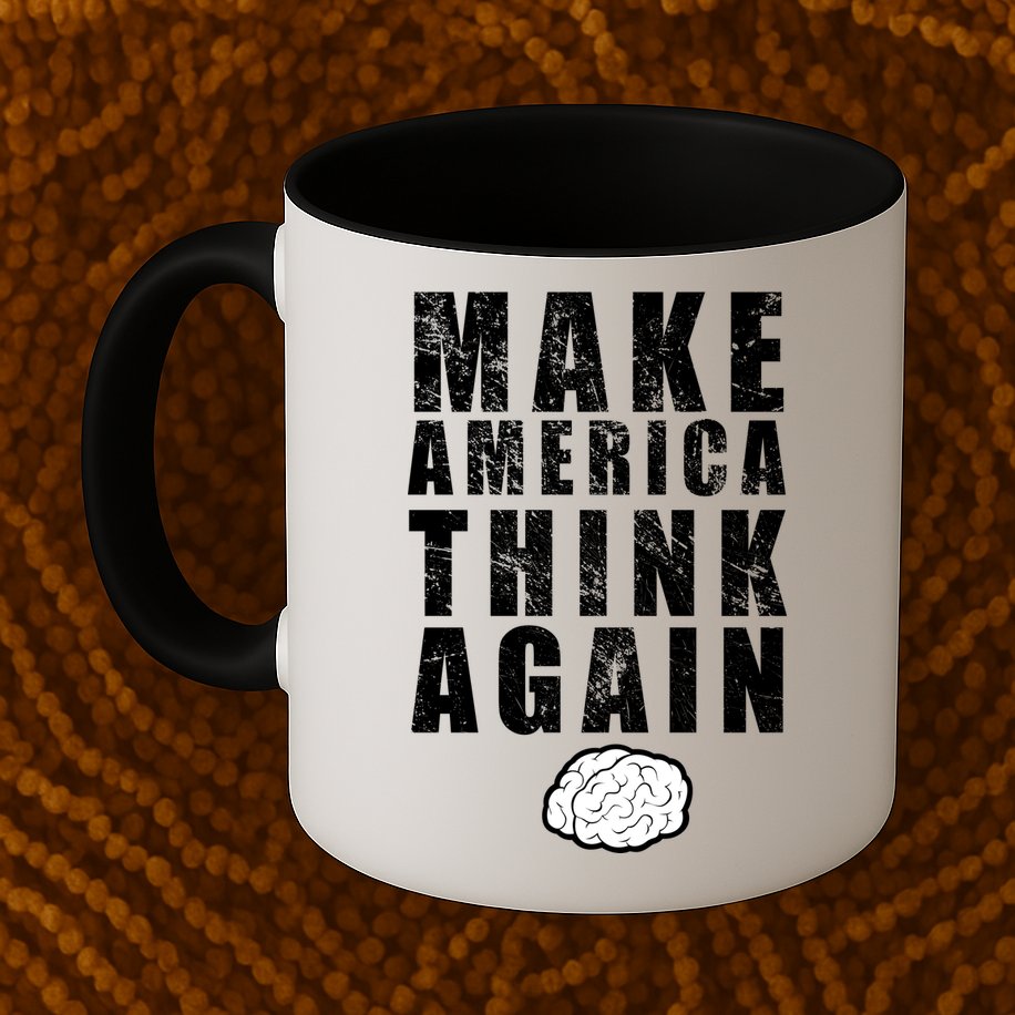 Make America Think Again Mug