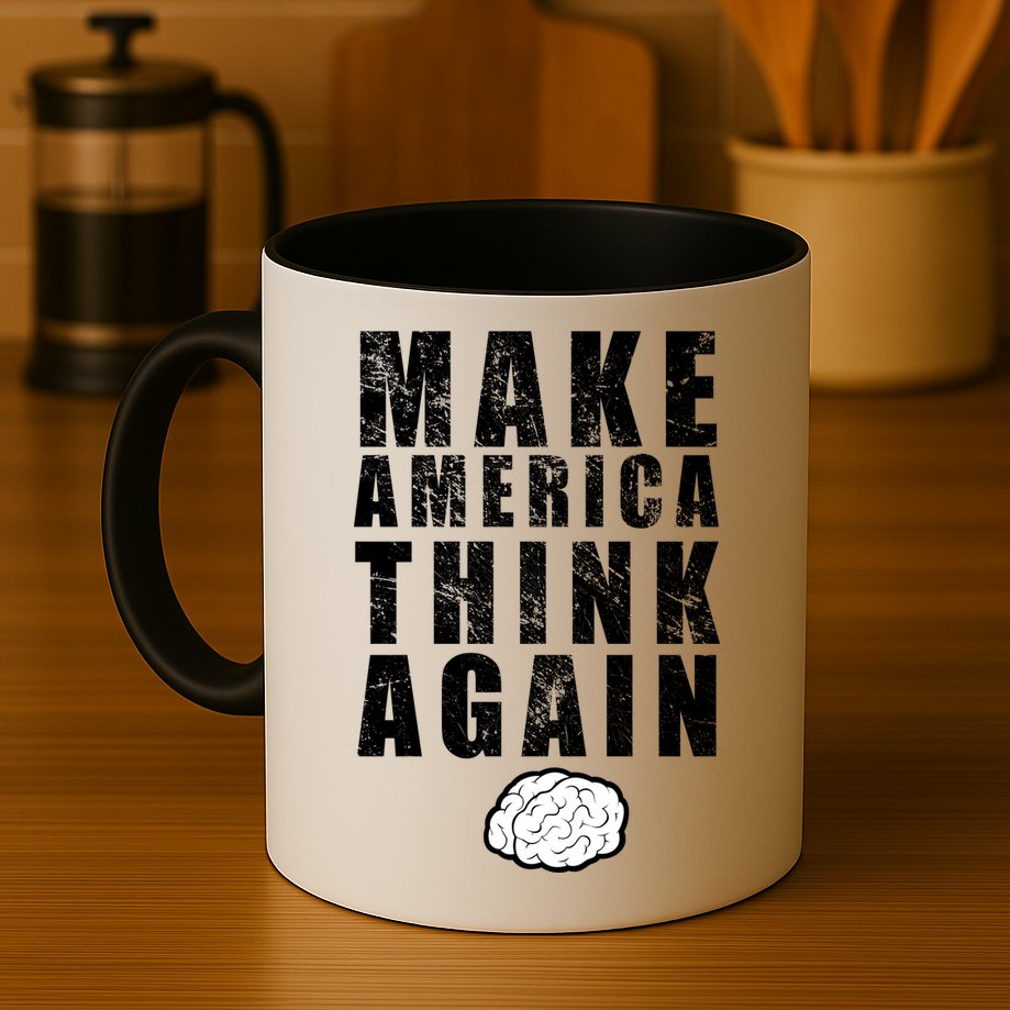 Make America Think Again Mug