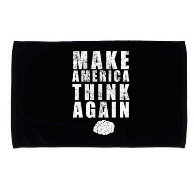 Make America Think Again Microfiber Hand Towel