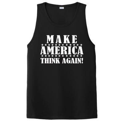 Make America Think Again! Anti Donald Trump PosiCharge Competitor Tank