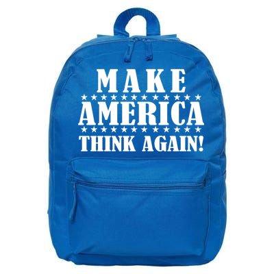 Make America Think Again! Anti Donald Trump 16 in Basic Backpack