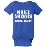 Make America Think Again! Anti Donald Trump Baby Bodysuit