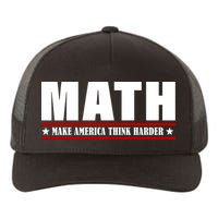 Make America Think Harder Funny Math Yupoong Adult 5-Panel Trucker Hat