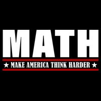 Make America Think Harder Funny Math Sweatshirt