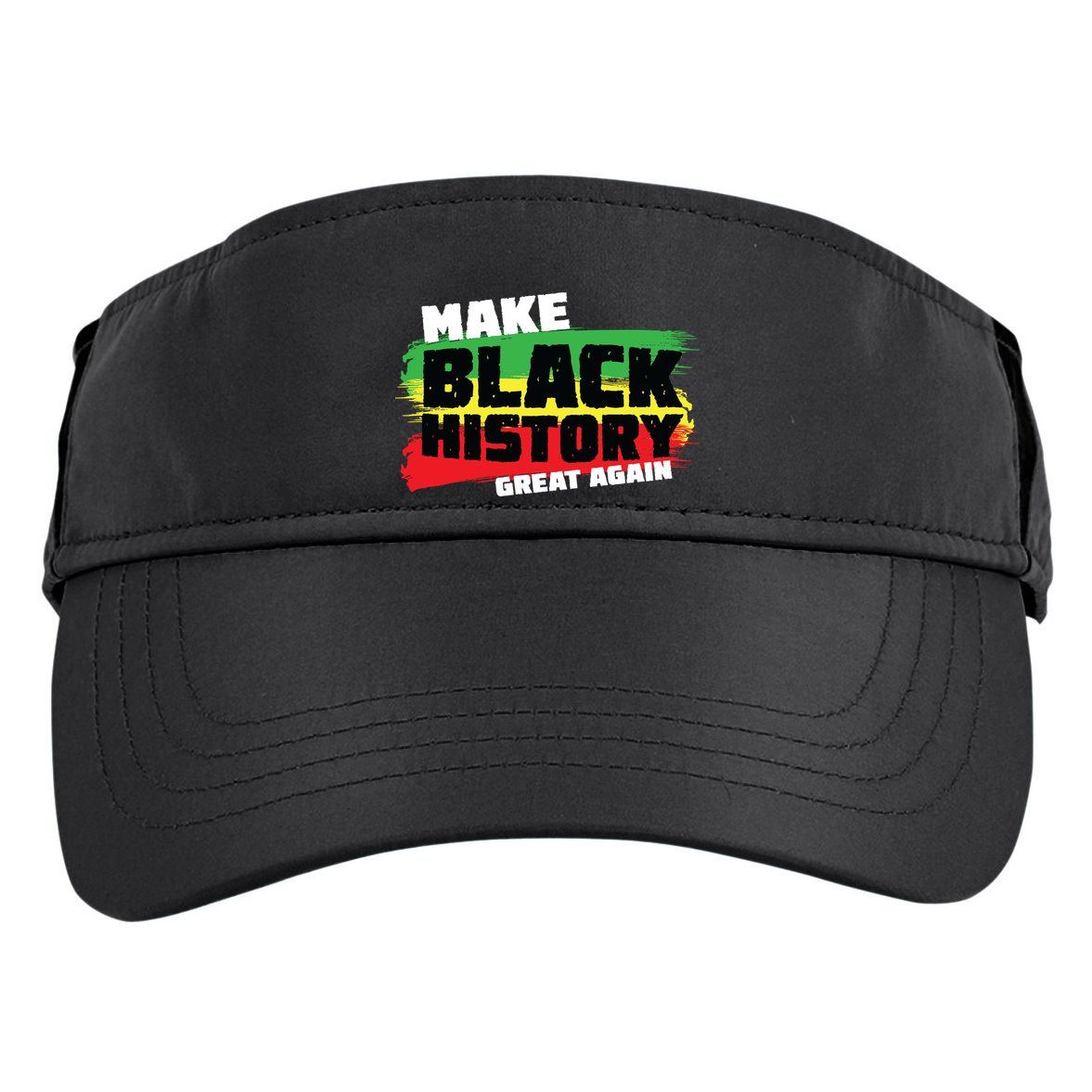 Make Black History Great Again Adult Drive Performance Visor