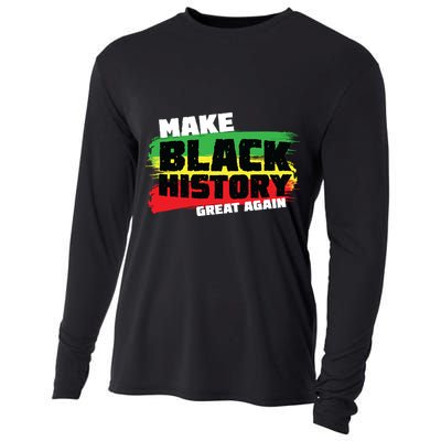 Make Black History Great Again Cooling Performance Long Sleeve Crew