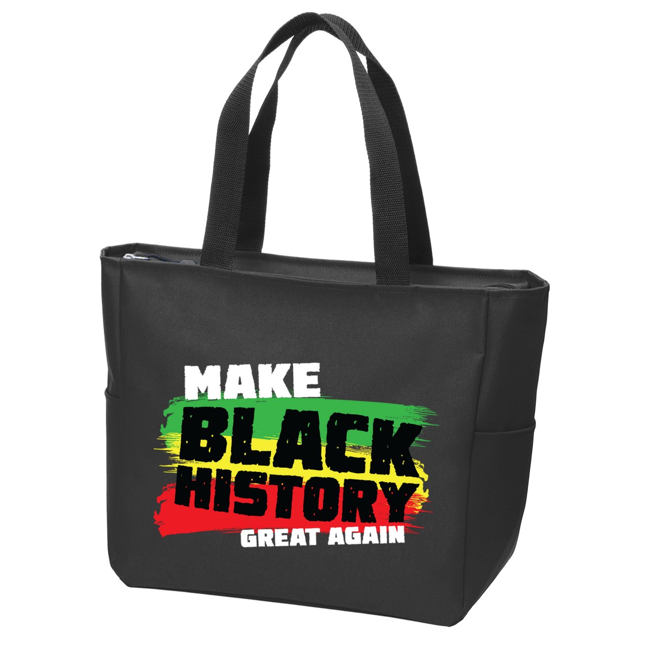 Make Black History Great Again Zip Tote Bag