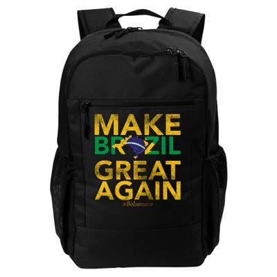 Make Brazil Great Again Jair Bolsonaro Daily Commute Backpack