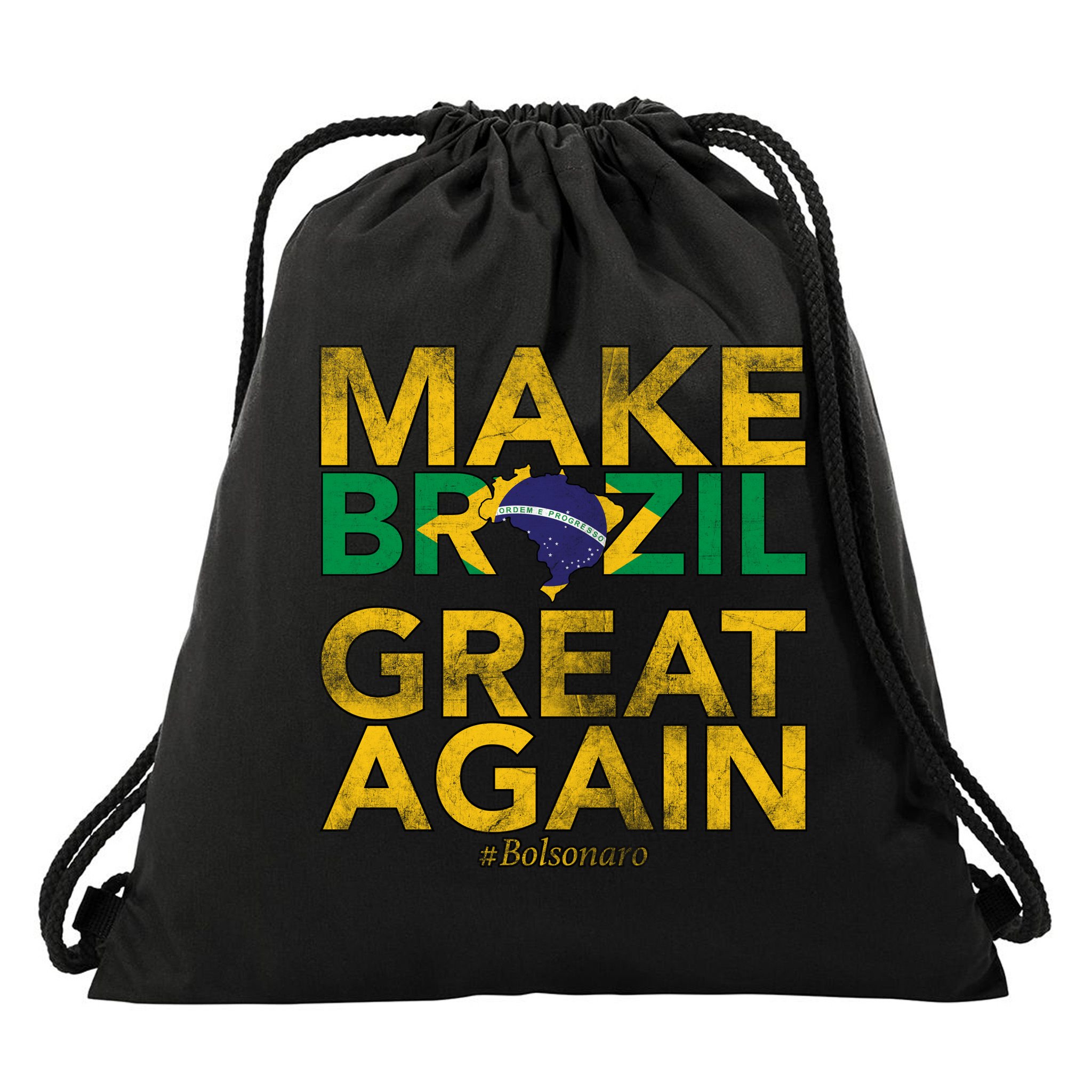 Make Brazil Great Again Jair Bolsonaro Drawstring Bag