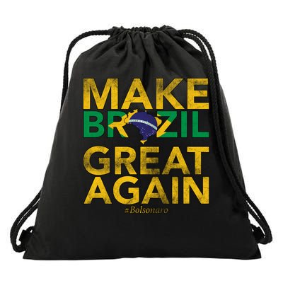 Make Brazil Great Again Jair Bolsonaro Drawstring Bag