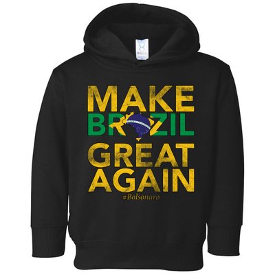 Make Brazil Great Again Jair Bolsonaro Toddler Hoodie