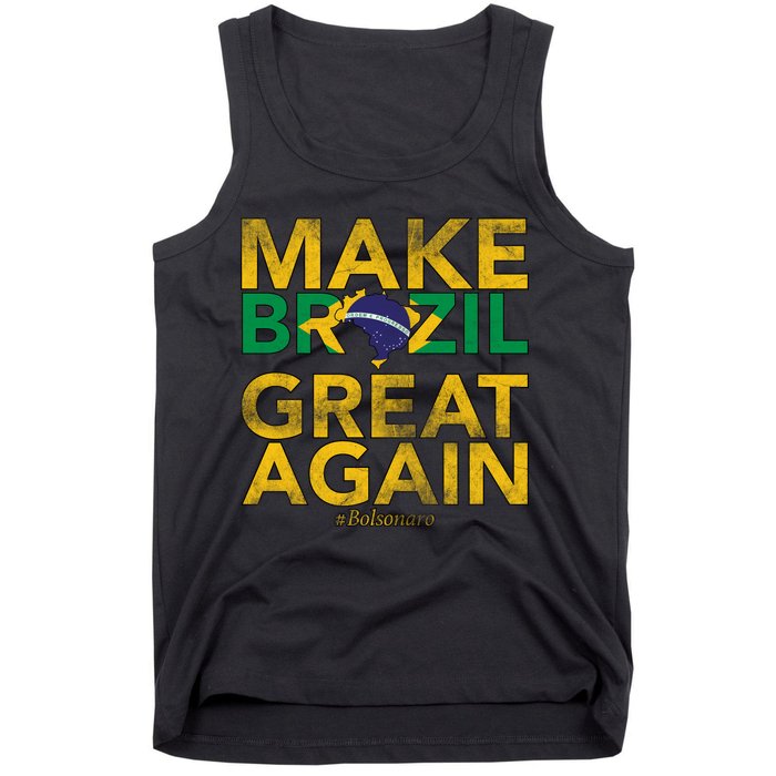 Make Brazil Great Again Jair Bolsonaro Tank Top