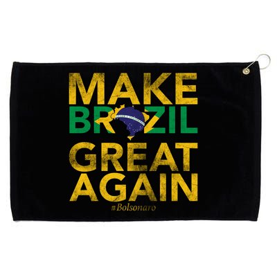 Make Brazil Great Again Jair Bolsonaro Grommeted Golf Towel