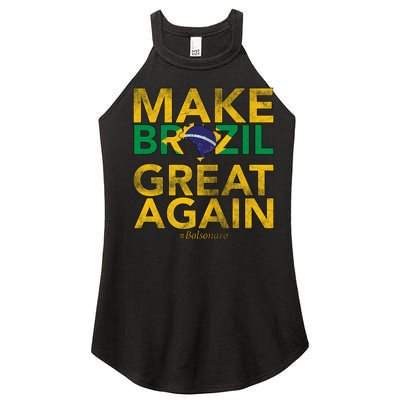 Make Brazil Great Again Jair Bolsonaro Women's Perfect Tri Rocker Tank