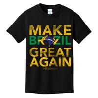 Make Brazil Great Again Jair Bolsonaro Kids T-Shirt