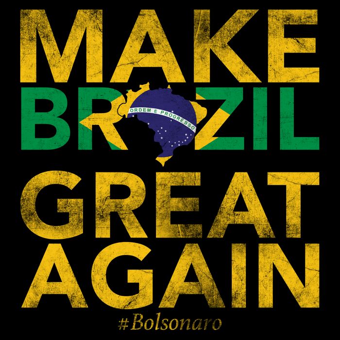 Make Brazil Great Again Jair Bolsonaro Kids T-Shirt