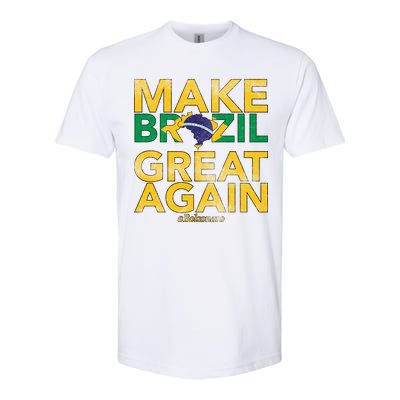 Make Brazil Great Again Jair Bolsonaro Softstyle CVC T-Shirt