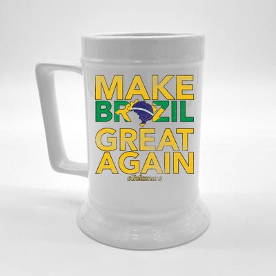 Make Brazil Great Again Jair Bolsonaro Beer Stein