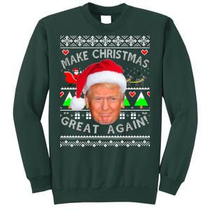 Make Christmas Great Again! Donald Trump Ugly Christmas Sweater Sweatshirt