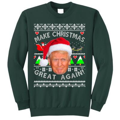 Make Christmas Great Again! Donald Trump Ugly Christmas Sweater Sweatshirt