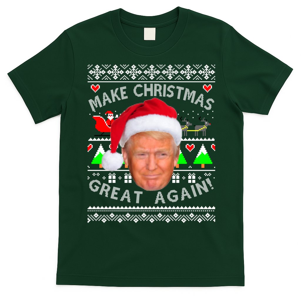 Make Christmas Great Again! Donald Trump Ugly Christmas Sweater T-Shirt