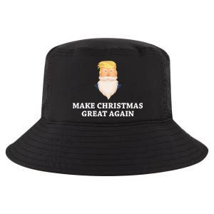 Make Christmas Great Again Santa Beard Trump Cool Comfort Performance Bucket Hat