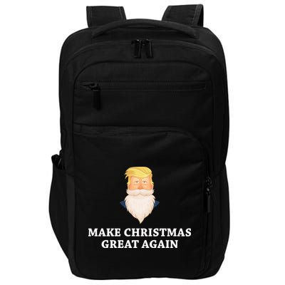 Make Christmas Great Again Santa Beard Trump Impact Tech Backpack