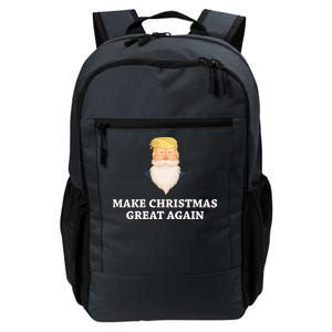 Make Christmas Great Again Santa Beard Trump Daily Commute Backpack