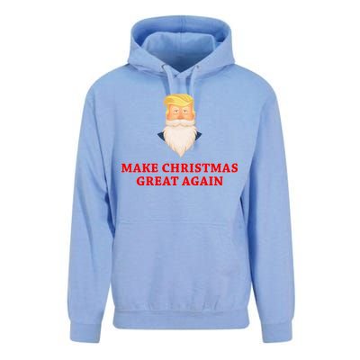 Make Christmas Great Again Santa Beard Trump Unisex Surf Hoodie