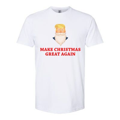 Make Christmas Great Again Santa Beard Trump Softstyle® CVC T-Shirt