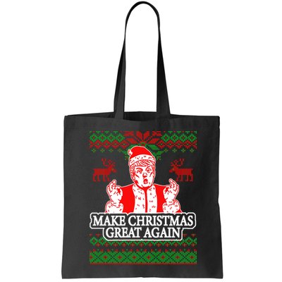 Make Christmas Great Again Santa Trump Ugly Bag