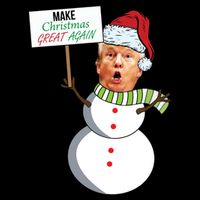 Make Christmas Great Again Trump Snowman Impact Tech Backpack
