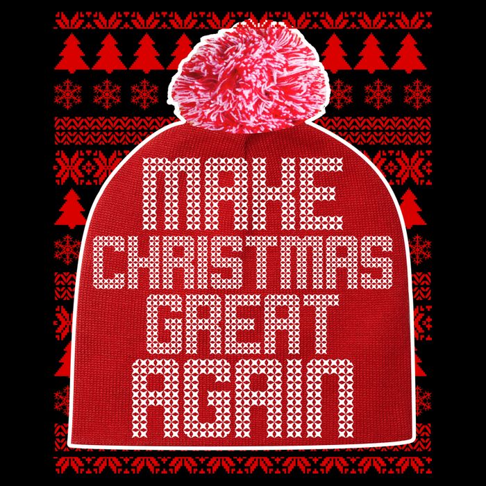 Make Christmas Great Again Ugly Christmas Sweater Design Mug
