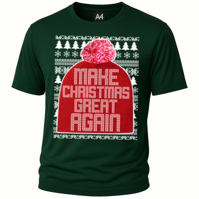 Make Christmas Great Again Ugly Christmas Sweater Design Performance Shirt