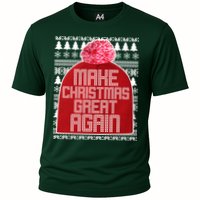 Make Christmas Great Again Ugly Christmas Sweater Design Cooling Performance Crew T-Shirt