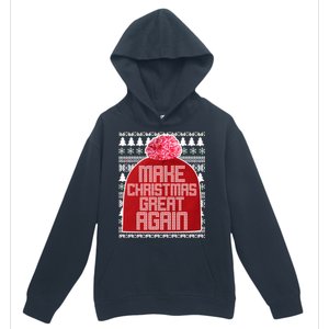 Make Christmas Great Again Ugly Christmas Sweater Design Urban Pullover Hoodie