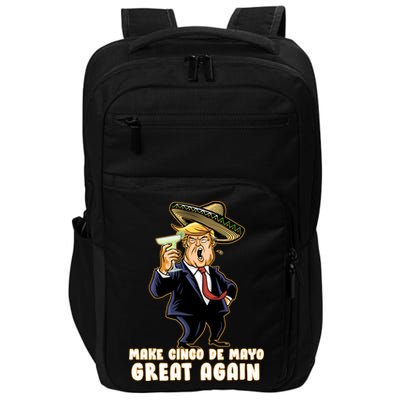 Make Cinco De Mayo Great Again Impact Tech Backpack