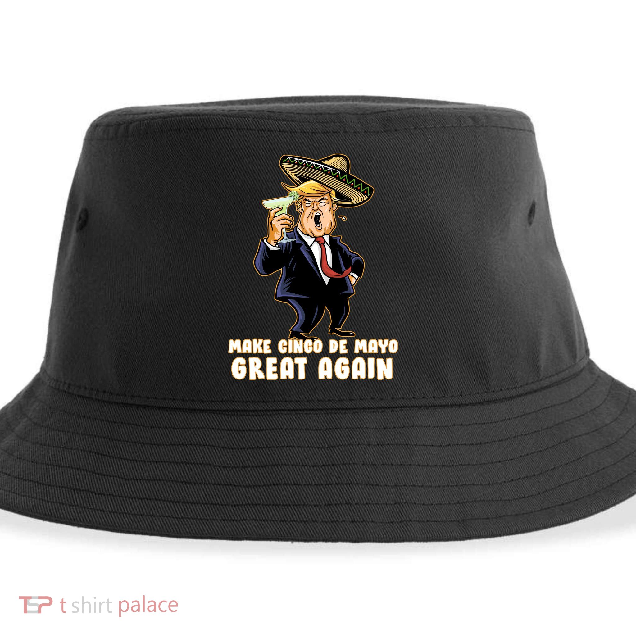 Make Cinco De Mayo Great Again Sustainable Bucket Hat