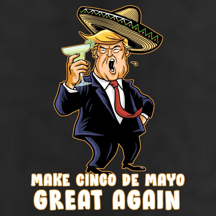 Make Cinco De Mayo Great Again Adult Drive Performance Visor