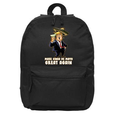 Make Cinco De Mayo Great Again 16 in Basic Backpack