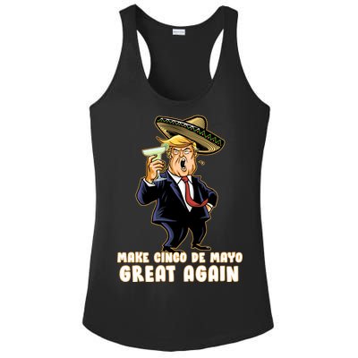 Make Cinco De Mayo Great Again Ladies PosiCharge Competitor Racerback Tank