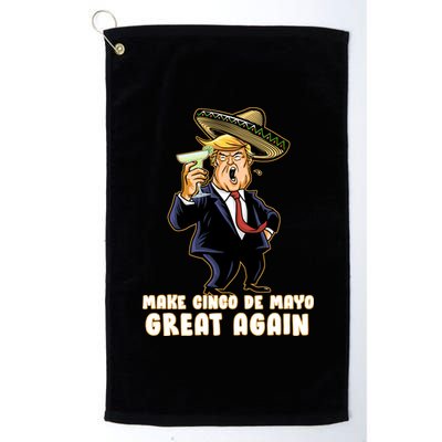 Make Cinco De Mayo Great Again Platinum Collection Golf Towel