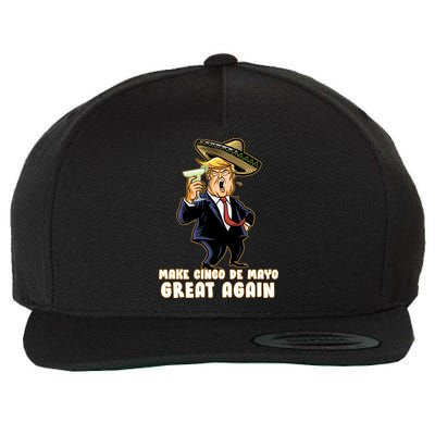 Make Cinco De Mayo Great Again Wool Snapback Cap