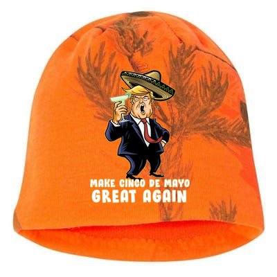 Make Cinco De Mayo Great Again Kati - Camo Knit Beanie