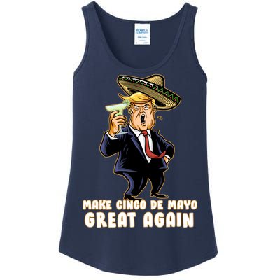 Make Cinco De Mayo Great Again Ladies Essential Tank