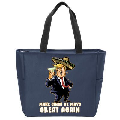 Make Cinco De Mayo Great Again Zip Tote Bag